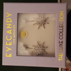 Eyecandy Los Angeles The Luxe Collection drop earrings